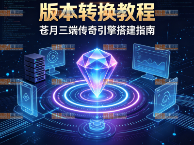 【苍月三端引擎】翎风引擎-GEE引擎-V8引擎版本转换苍月三端传奇引擎的搭建教程，及注意事项